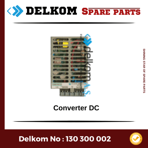 Converter DC Rock Drill Spare Part Reference No _ 025595-01002