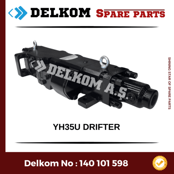 Rock Drill Spare Part Reference No YH35U Drifter