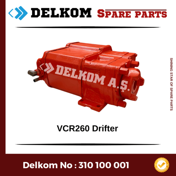 Rock Drill Spare Part Reference No VCR260 Drifter