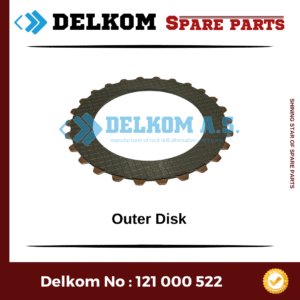 Rock Drill Spare Part Reference No _ 3222 3349 12