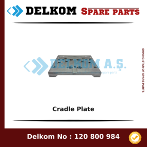 Epiroc Cradle Plate spare part, OEM 3128 0004 18