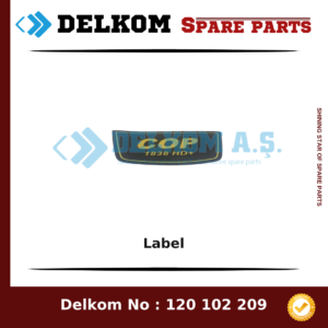 Epiroc Label spare part, OEM 3115 5757 04