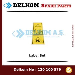 Epiroc Label Set spare part, OEM 3115 3597 00