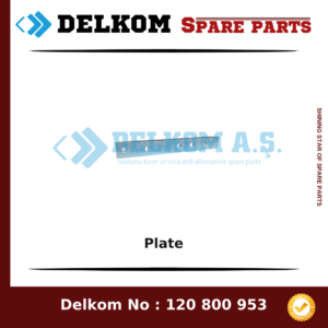 Epiroc Plate spare part, OEM 3128 0008 18