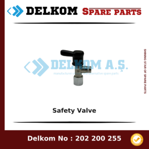 Epiroc Safety Valve spare part, OEM 3128 2538 02