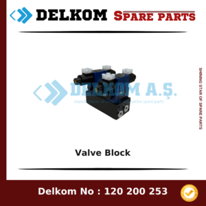Epiroc Valve Block spare part, OEM 3222 3075 46