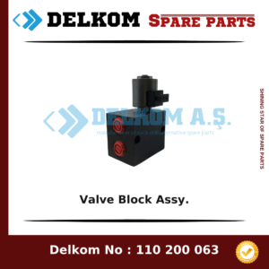 Sandvik Valve Block Assy. spare part, OEM 550 830 87