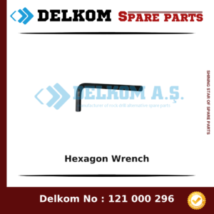 Epiroc Hexagon Wrench spare part, OEM 3222 3144 96