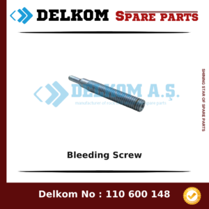 Mining Equipments Bleeding Screw spare part, OEM 550 254 26