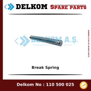 Mining Equipments Break Spring spare part, OEM 884 124 99
