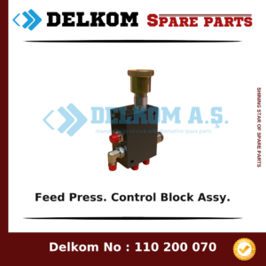 Mining Equipments Feed Press. Control Block Assy. spare part, OEM 237 154 58