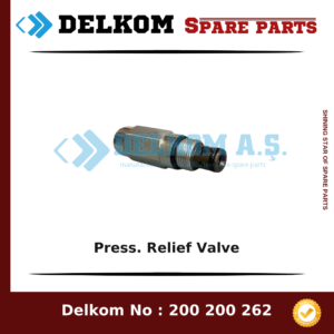 Mining Equipments Press. Relief Valve spare part, OEM 551 737 19