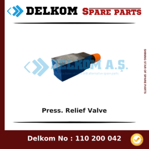 Mining Equipments Press. Relief Valve spare part, OEM 856 918 49
