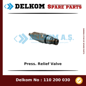 Mining Equipments Press. Relief Valve spare part, OEM 881 268 39