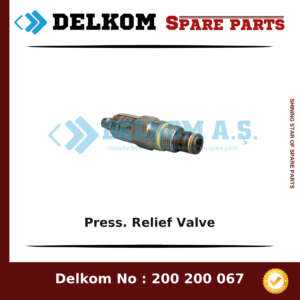 Mining Equipments Press. Relief Valve spare part, OEM 885 584 69