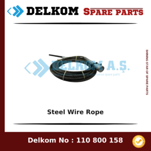 Mining Equipments Steel Wire Rope spare part, OEM 550 005 29