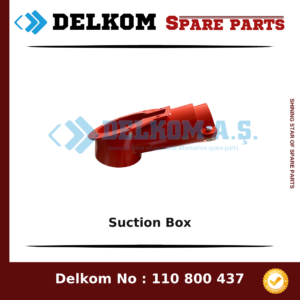 Mining Equipments Suction Box spare part, OEM 550 655 04