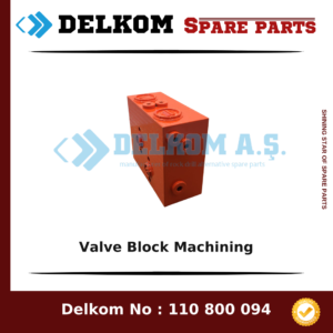 Mining Equipments Valve Block Machining spare part, OEM 327 745 18
