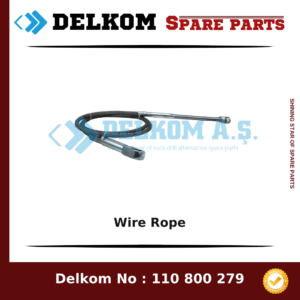Mining Equipments Wire Rope spare part, OEM 550 384 94