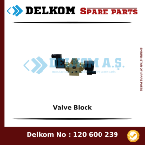 Epiroc Valve Block spare part, OEM 3222 3208 84